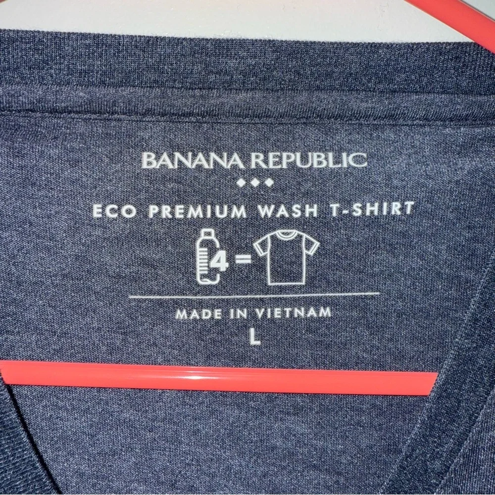 Banana Republic Men’s Dark Blue Crewneck T-Shirt